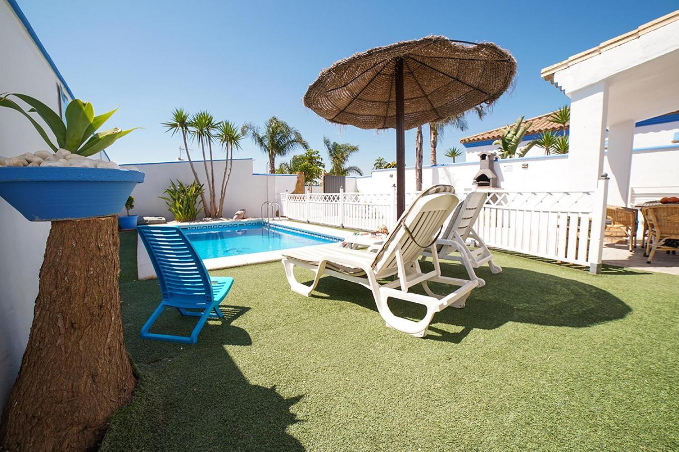 Villa Yuca Con Piscina Privada En Conil De La Frontera Exterior foto